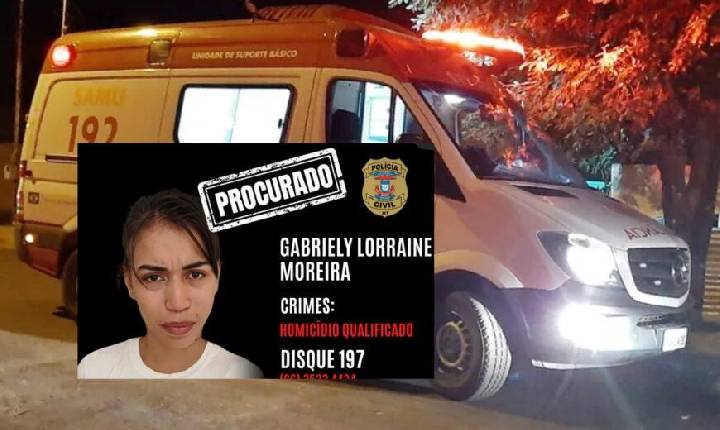 ABRAÇO DA MORTE - PC está na cola de mulher que matou namorado com facada após crise de ciúmes em Rondonópolis