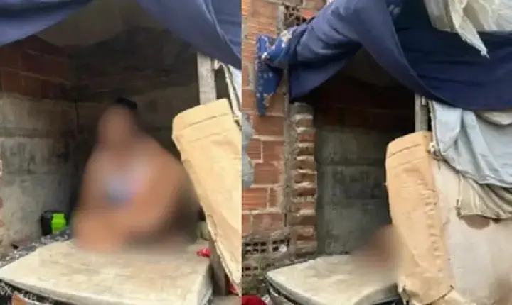 Adolescente é achada morando em casinha do cachorro; namorado é preso