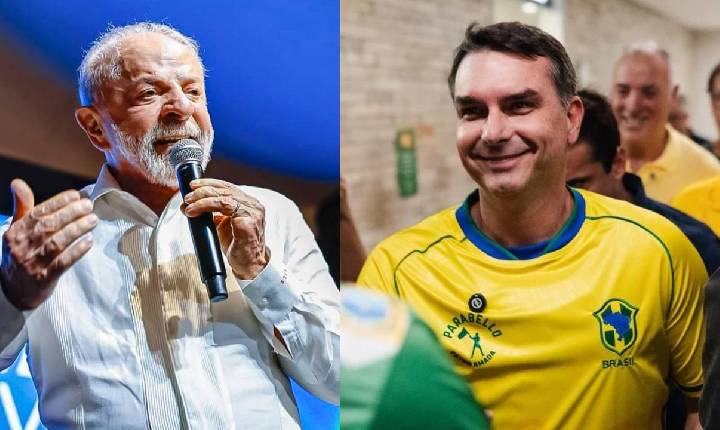 BTG - Pactual/Nexus Pesquisa: Lula e Flávio aparecem tecnicamente empatados