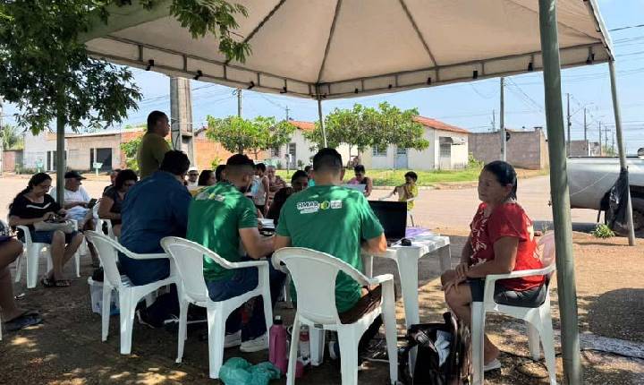 CadÚnico realiza 161 atendimentos no Cristal da Calama