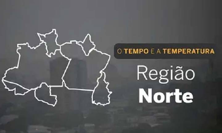 Chuva atinge parte da Região Norte nesta terça-feira