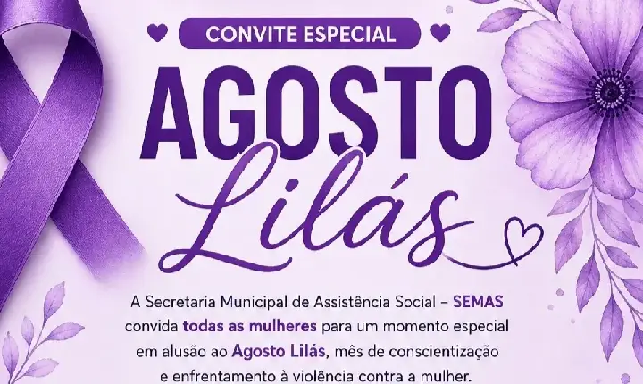 cidade - Agosto Lilás: evento em Rolim de Moura reúne mulheres para momento de acolhimento e conscientização