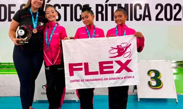 CONQUISTA - Trio de Ginástica Rítmica da Flex de Vilhena conquista vaga para o Nacional em São Paulo