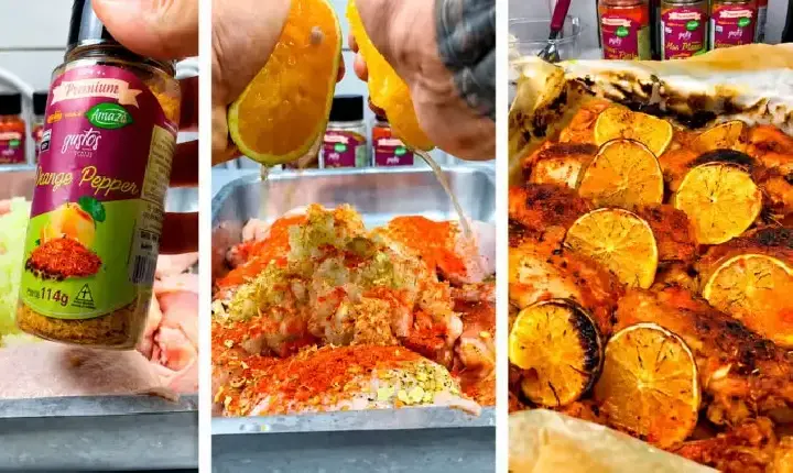 Culinária - Chef Jamison Furtado ensina receita de sobrecoxa assada com temperos da Amazô Sabores