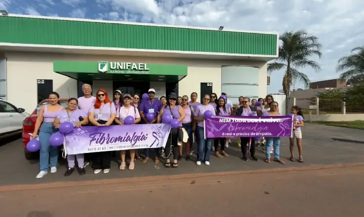 Destaque 2ª Caminhada da Fibromialgia mobiliza comunidade e leva informação às ruas de Rolim de Moura