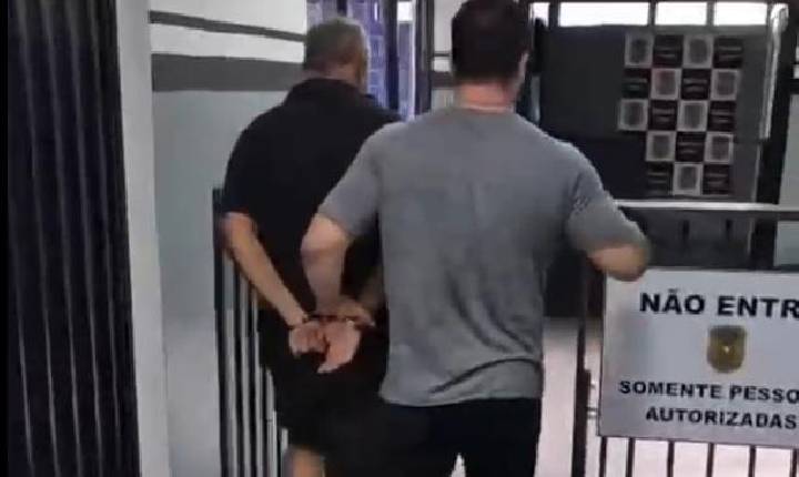 DOMINAL PELO MAL - Homem ameaça matar ex, agride com violência e termina preso dentro de empresa em Rondonópolis; vídeo