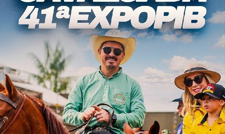 É AMANHÃ A GRANDE CAVALGADA DA 41ª EXPOPIB!