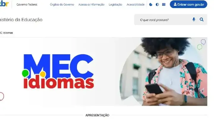Educação - Ministério da Educação lança plataforma gratuita de idiomas