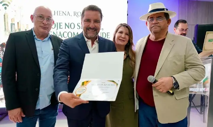 Eleições 2026 - Hildon Chaves destaca “coragem e resiliência” dos comunicadores em noite de homenagens