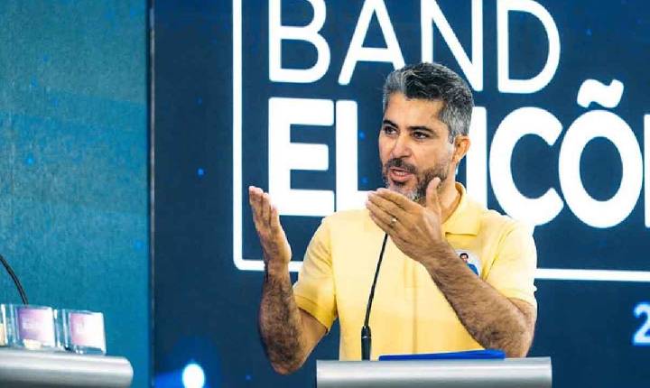 Eleições 2026 - “Nós temos tudo pra dar certo”, diz Marcos Rogério ao defender propostas no debate da Band