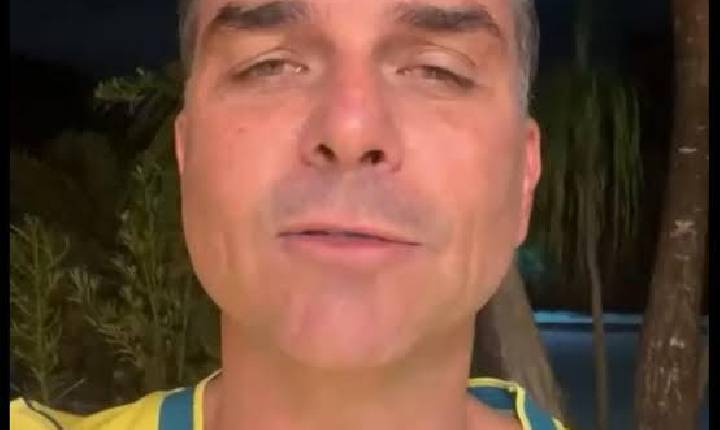 Eleições - Vídeo: Flávio Bolsonaro reforça apoio a Marcos Rogério e fala em revisar pedágio da BR-364