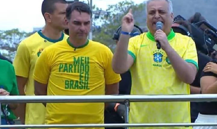 Em Copacabana - Gaspar chama violência e corrupção de ‘legado de Lula e do PT’