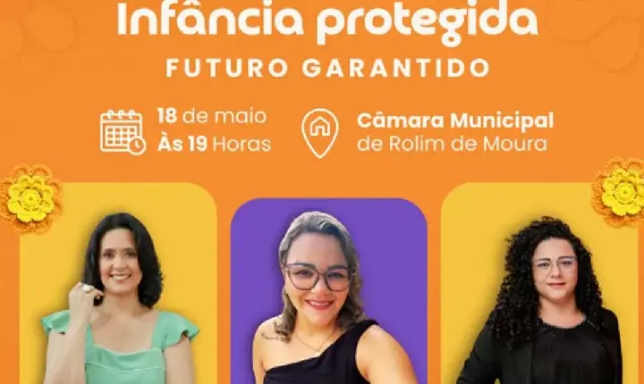 ENFRENTAMENTO - Rolim de Moura promove seminário “Infância Protegida, Futuro Garantido” no combate à violência contra crianças e adolescentes