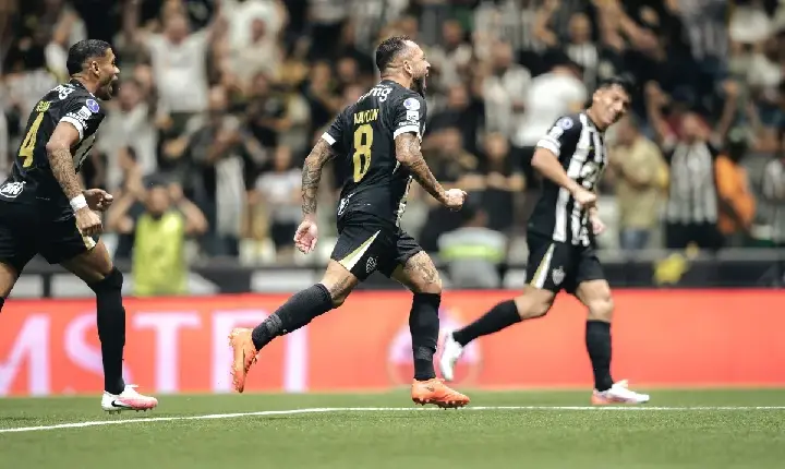 Esportes - Atlético-MG sofre, empata com o Bragantino e avança na Sul-Americana