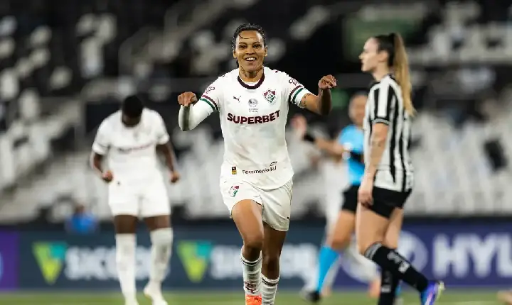 Esportes - Fluminense domina, vence e complica Botafogo no Brasileirão Feminino
