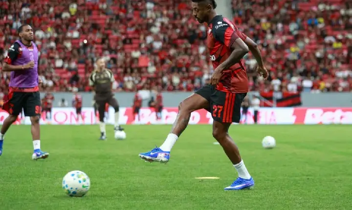 Esportes - Olimpia x Flamengo duelam em amistoso no Mané Garrincha. Acompanhe