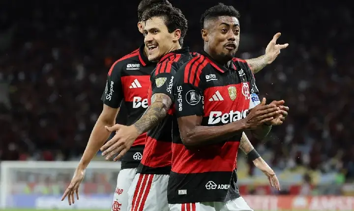 Esportes Pedro, Bruno Henrique, Pulgar, Samuel Lino e Luiz Araújo jogarão contra o Olimpia; veja os relacionados do Flam