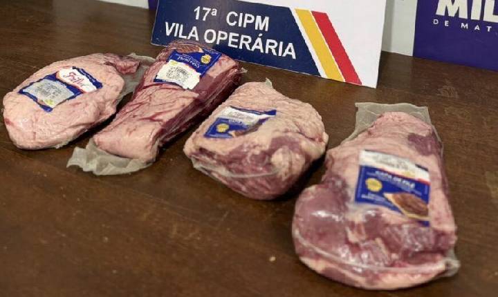 FUGIU QUE NEM LOUCO - ‘Cansado’ da promessa de picanha, homem furta peças carne mais uma vez e acaba preso em Rondonópolis