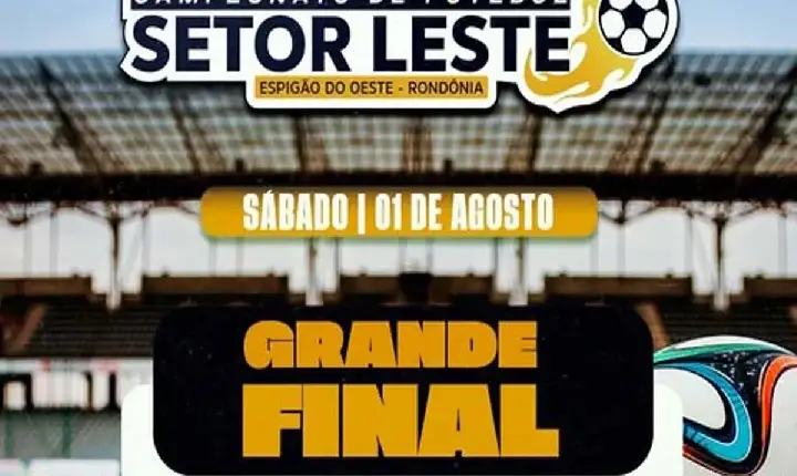 FUTEBOL - Finais do Campeonato Setor Leste 2026 serão disputadas neste sábado em Espigão