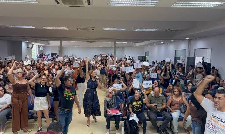 Geral - Servidores da educação de Porto Velho decidem entrar em greve na próxima quarta-feira