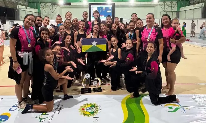Ginástica Rítmica - Atletas da AGIV brilham no Torneio Regional Norte e garantem vagas para o brasileiro de ginástica rítmica