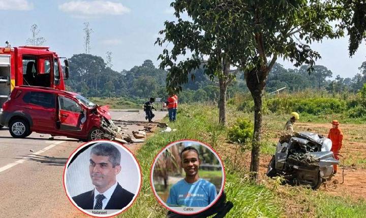 Identificadas vítimas de grave acidente na BR 429 em São Miguel do Guaporé