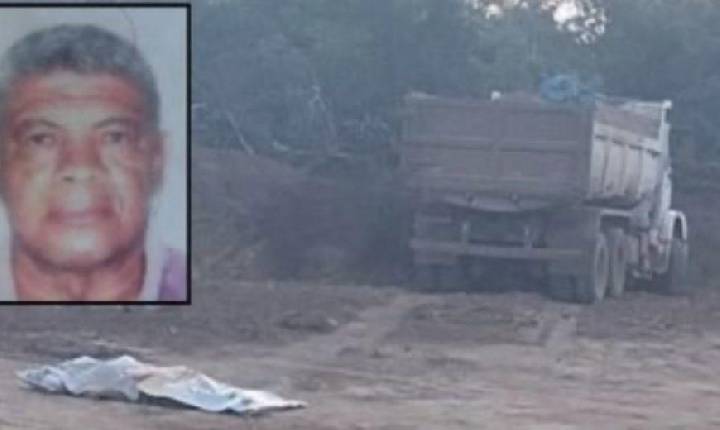 Idoso morre após ser esmagado pelo próprio caminhão ao tentar evitar acidente em MT