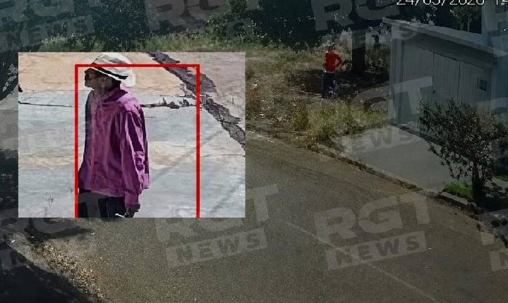 Imagens mostram bandido que aterrorizou criança em roubo e ameaçou matar PMs em Rondonópolis