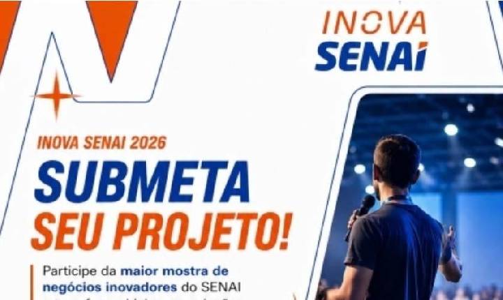 Inova SENAI abre inscrições até 21 de agosto