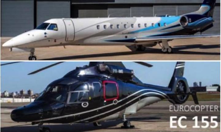 Jato Legacy -  Outro contrato de R$50 milhões com Vorcaro garantiu aos Moraes jatinho e helicóptero, diz PF