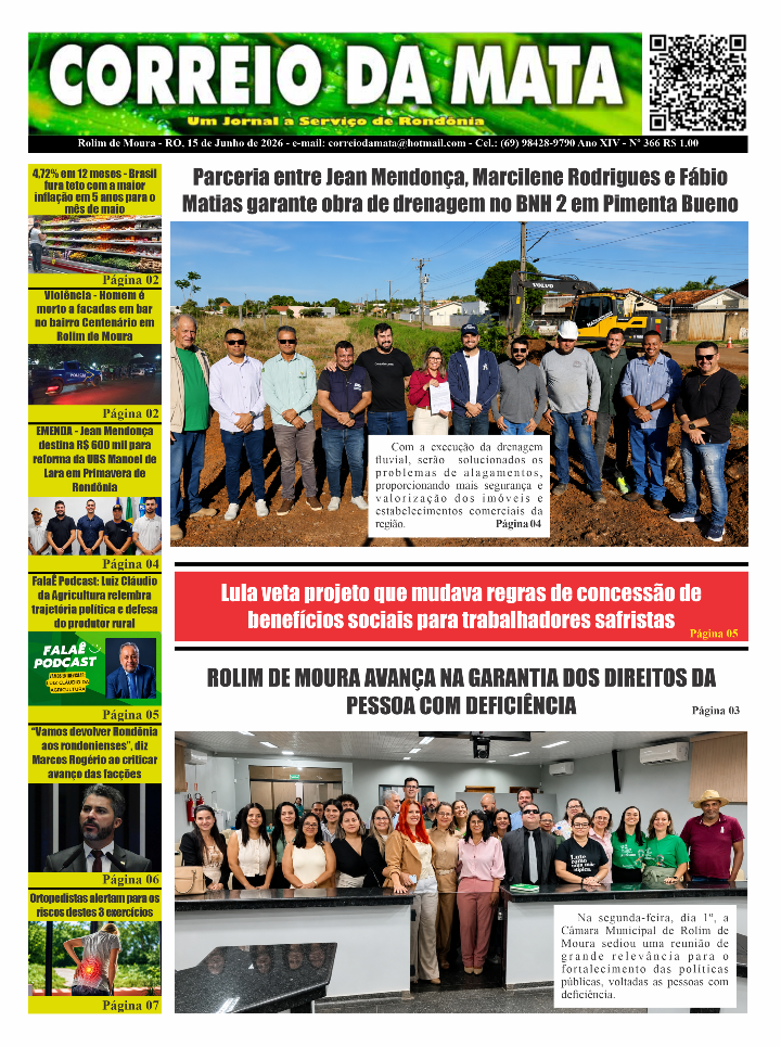 JORNAL CORREIO DA MATA