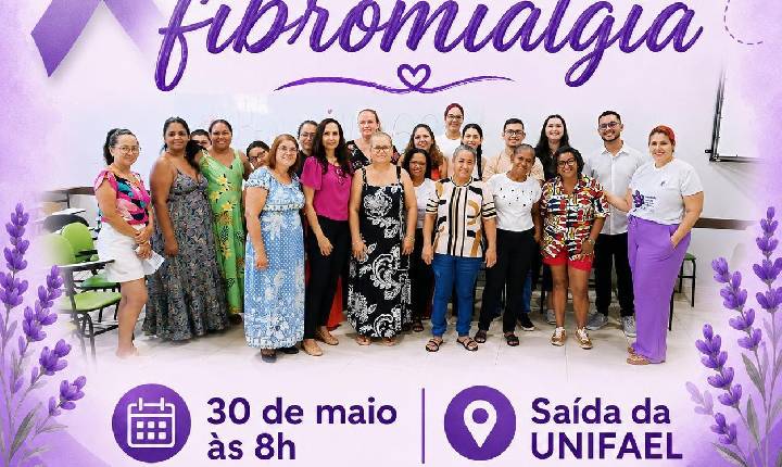 Maio Lilás: ONG Fibro e Bem-Estar convida população para caminhada de Conscientização da Fibromialgia neste sábado 