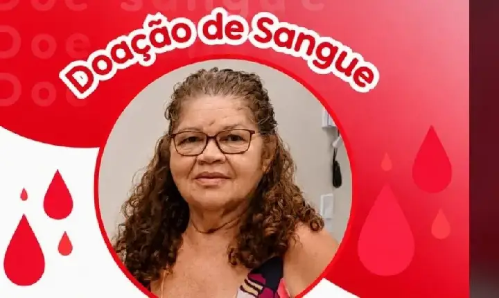 Maria de Lourdes de Oliveira necessita de doadores com sangue tipo A+ para dar continuidade ao tratamento; doações podem ser feitas na Fhemeron.