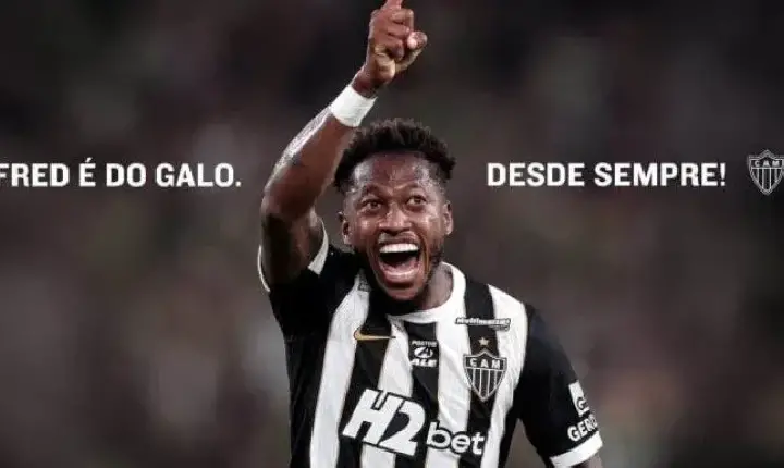 MERCADO DA BOLA - Acabou a novela: Atlético-MG acerta com volante Fred