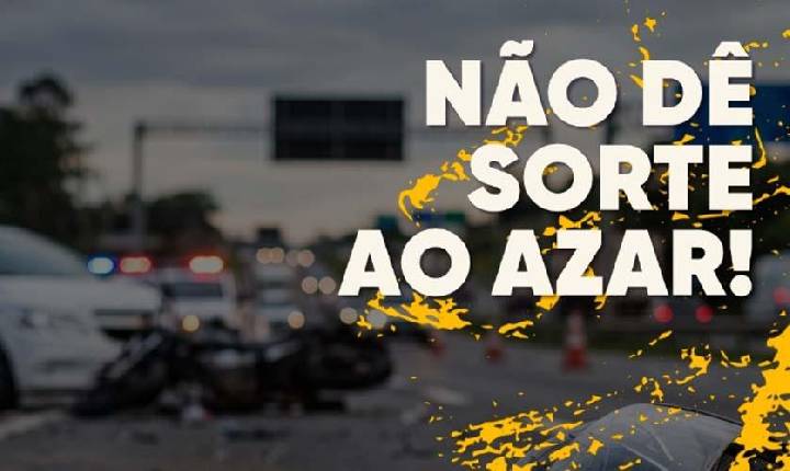 Mês de conscientização para redução de acidentes de trânsito