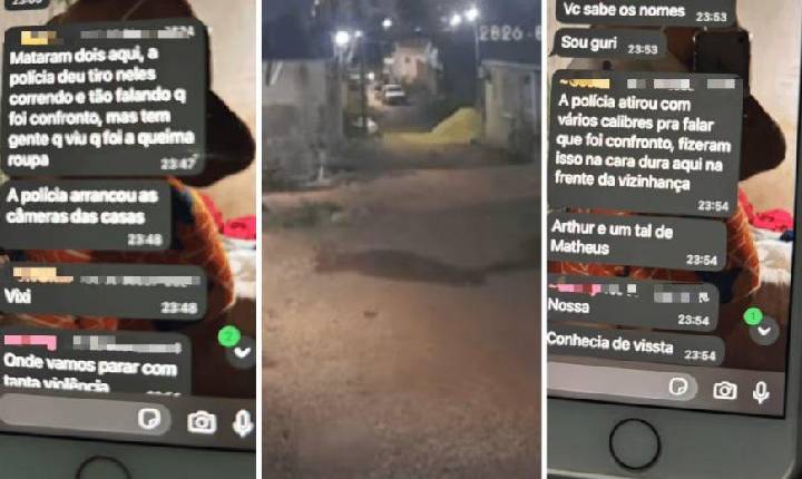 MISTÉRIO - Vídeo mostra PM abordando carro de dupla morta em ‘confronto’ e policial tampando câmera com lanterna em MT