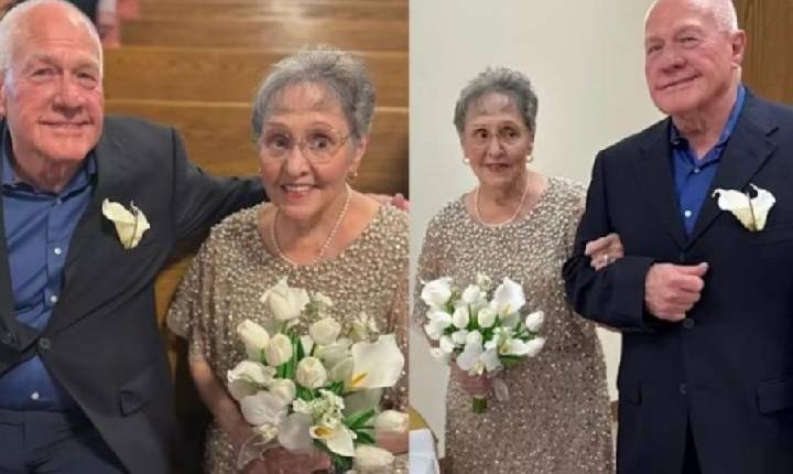 Mundo - Mulher com Alzheimer recupera parte da memória, reencontra amigo da escola e se casa com ele