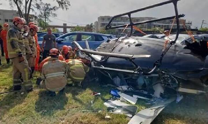Nacional - Identificados todos os 6 mortos da colisão entre helicópteros no Rio de Janeiro