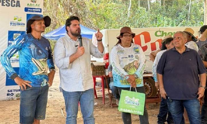 Nova Brasilândia entra no circuito da pesca esportiva com evento apoiado pelo deputado Jean Oliveira