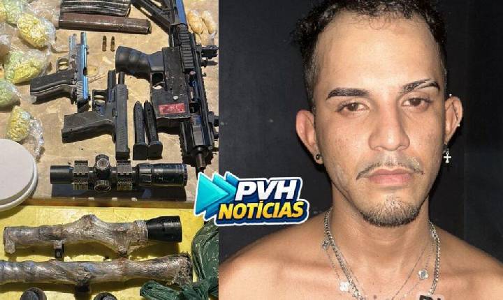 OPERAÇÃO MÁXIMUS: Homem é preso com drogas e até metralhadora enterrada em antiga boate na zona sul