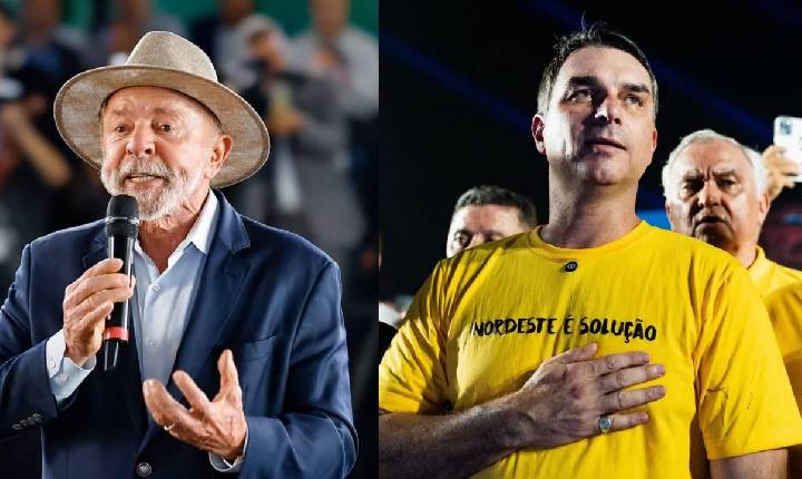 Pesquisa Vox Brasil - Lula cai para 45,3% e Flávio sobe a 42,8% em 2º turno, após ‘PTMaster’