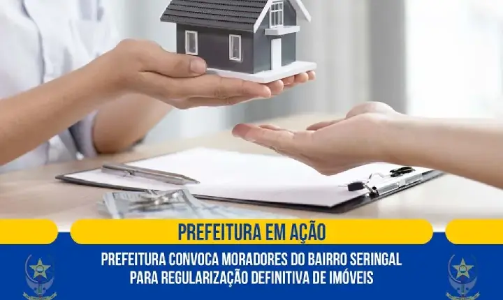PIMENTA BUENO - Prefeitura convoca moradores do bairro Seringal para regularização definitiva de imóveis