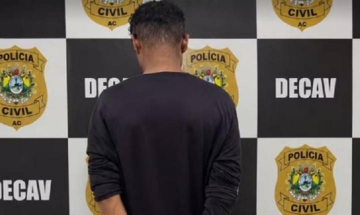 Plantão de Polícia -  Homem é preso suspeito de abusar sexualmente de enteadas de 2 e 4 anos no Acre