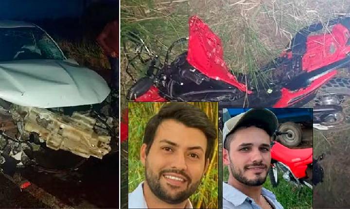 Polícia-  Acidente com três veículos deixa dois mortos próximo a Cacoal
