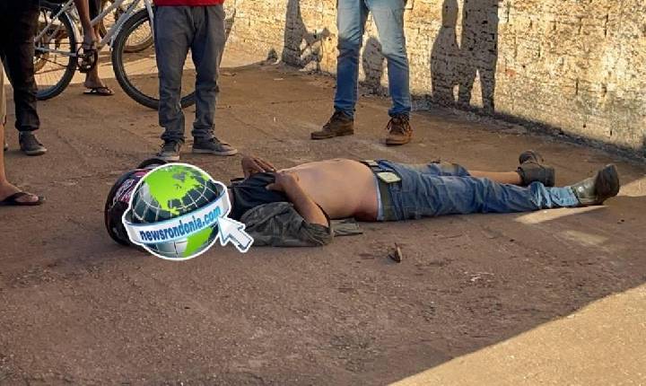 Polícia -  Acidente entre duas motos deixa quatro feridos no bairro JK