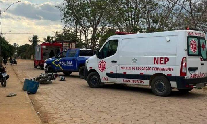 Polícia - Homem de 35 anos é morto a tiros em via pública no Setor 07 em Buritis