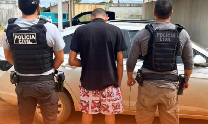 Polícia - Investigado por estupro de vulnerável contra a filha é preso pela Polícia Civil