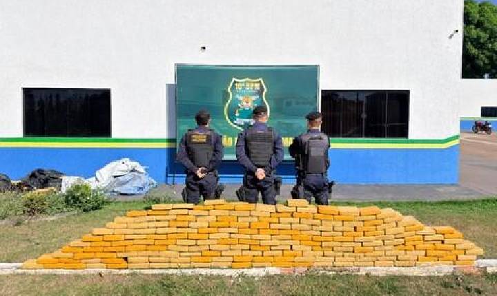 Polícia - Mais de 410 kg de drogas são apreendidos durante operação em Rolim de Moura