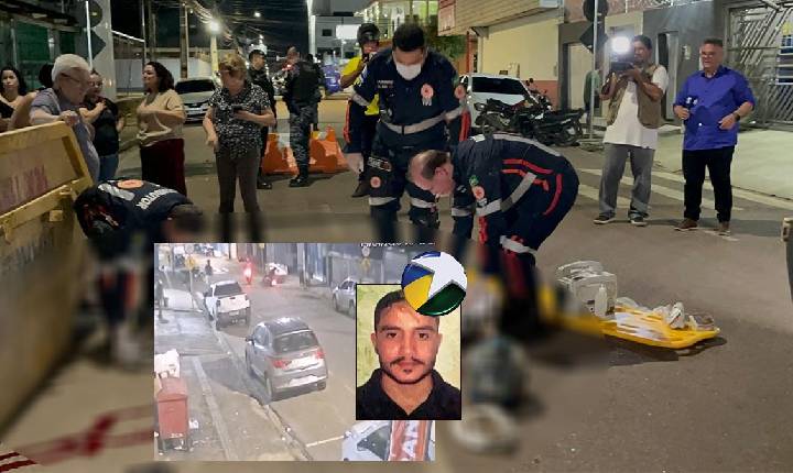 Polícia-Motociclista perde a vida após desviar de moto e colidir em caçamba