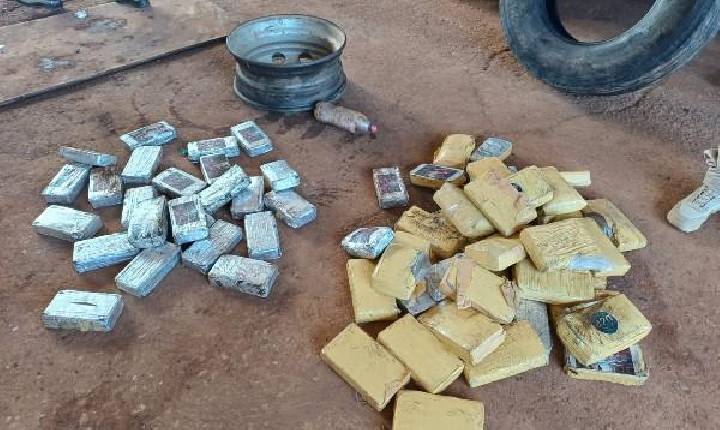 Polícia - Motorista é preso com quase 200 kg de drogas escondidas em pneus na BR-364
